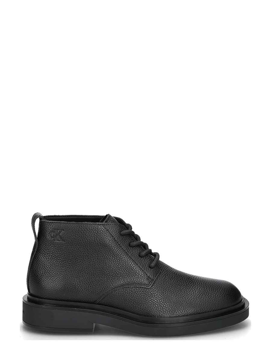 Calvin Klein - SQ RUBBER DESERT BOOT LTH - chukka boots - triple black - 2