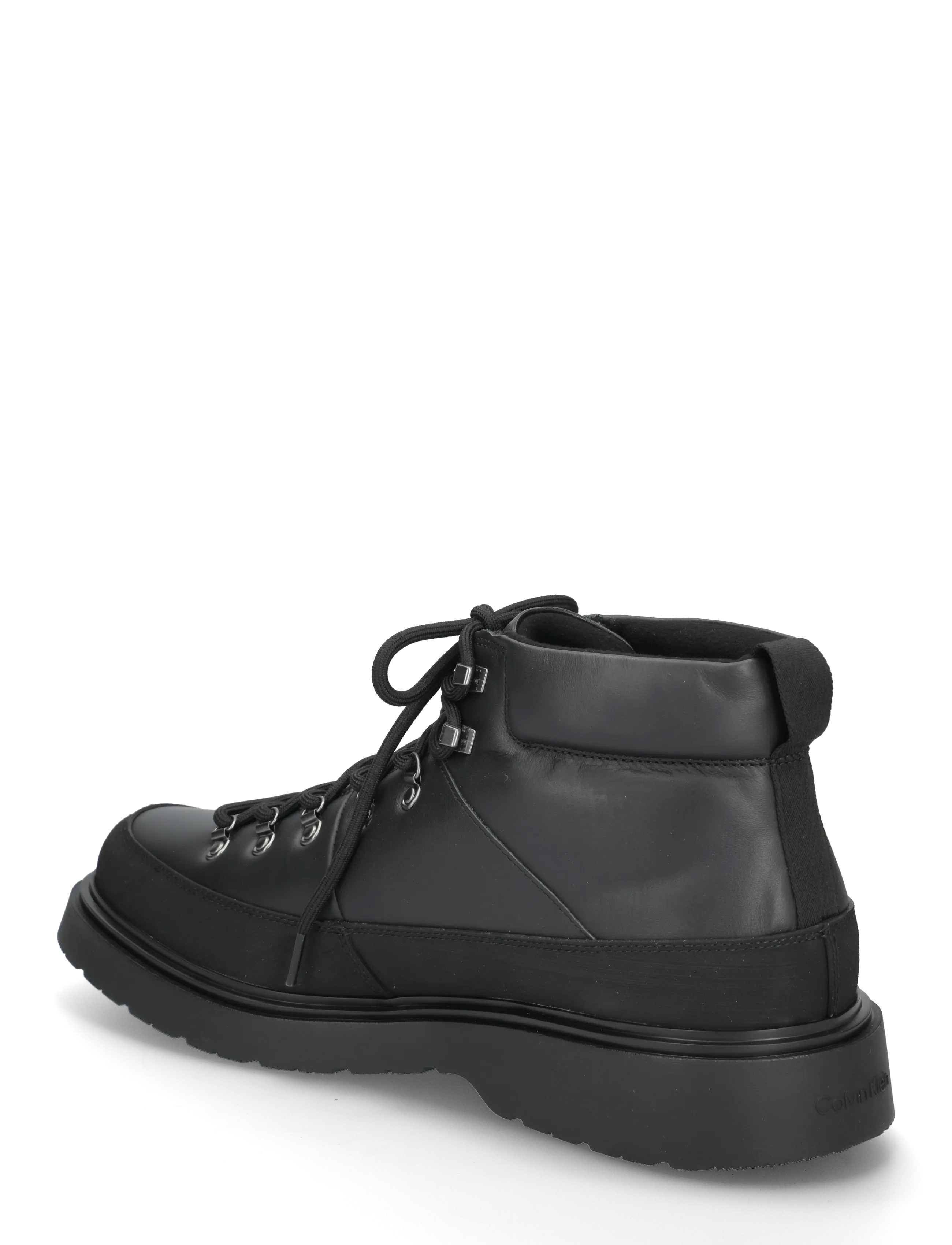 Calvin Klein - COMBAT MID HIKING BOOT LTH WL - boots - triple black - 1