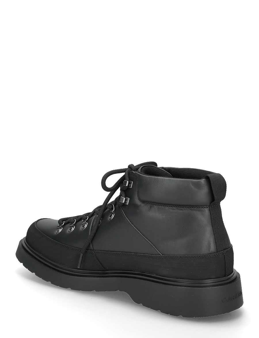 Calvin Klein - COMBAT MID HIKING BOOT LTH WL - boots - triple black - 1