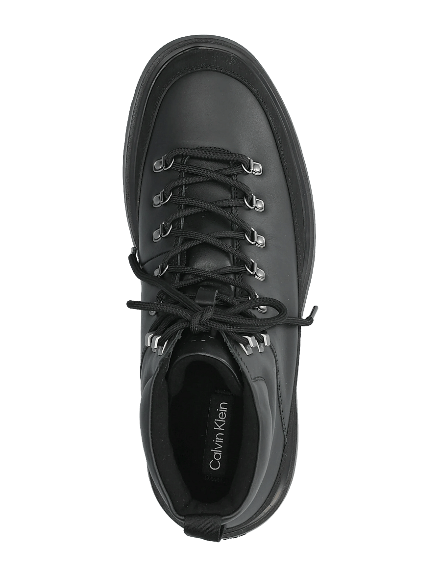 Calvin Klein - COMBAT MID HIKING BOOT LTH WL - boots - triple black - 3