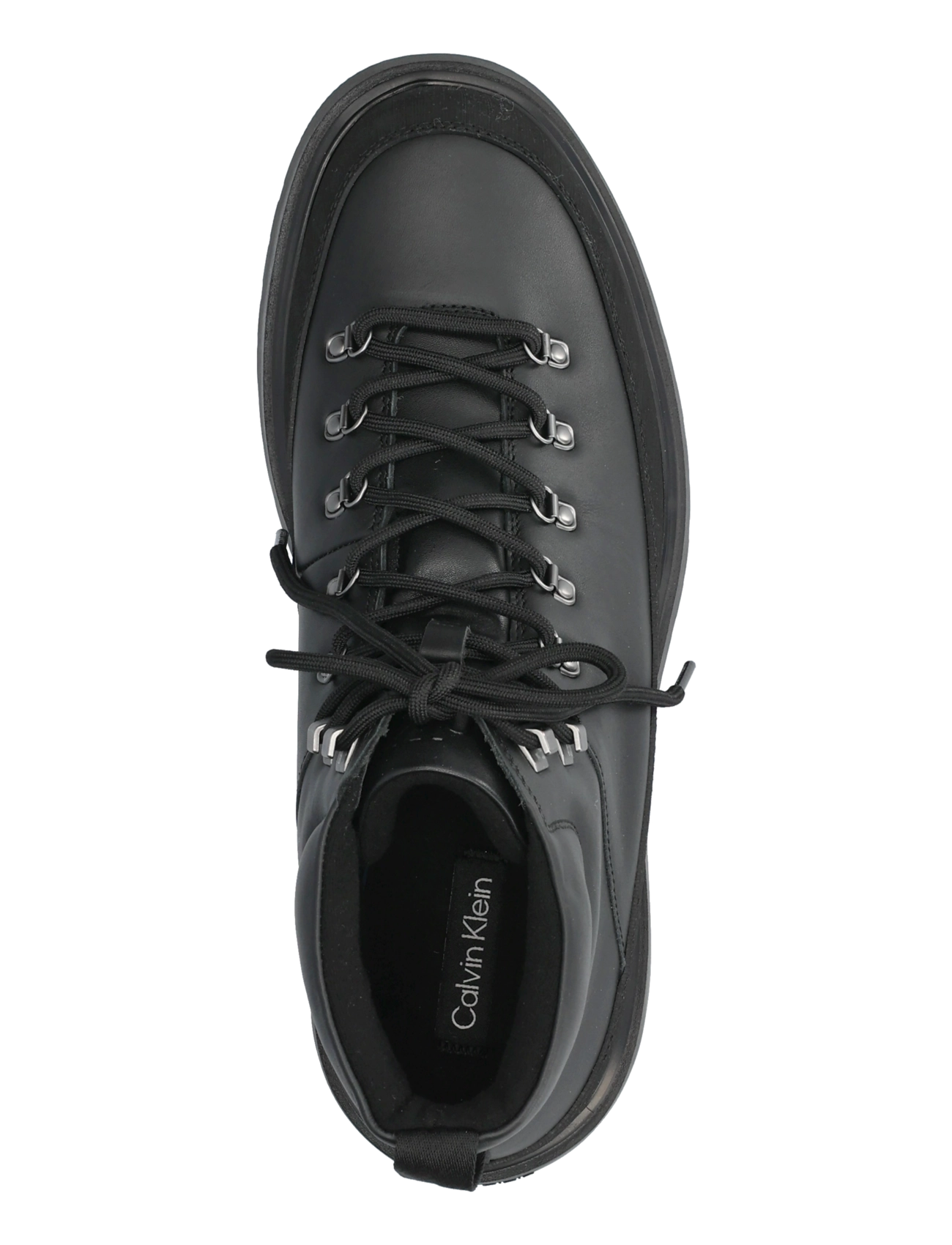 Calvin Klein - COMBAT MID HIKING BOOT LTH WL - boots - triple black - 3