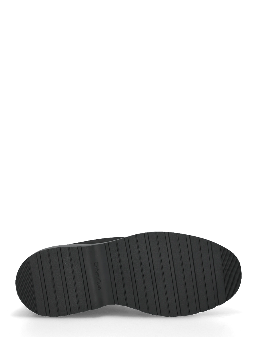 Calvin Klein - COMBAT MID HIKING BOOT LTH WL - boots - triple black - 4