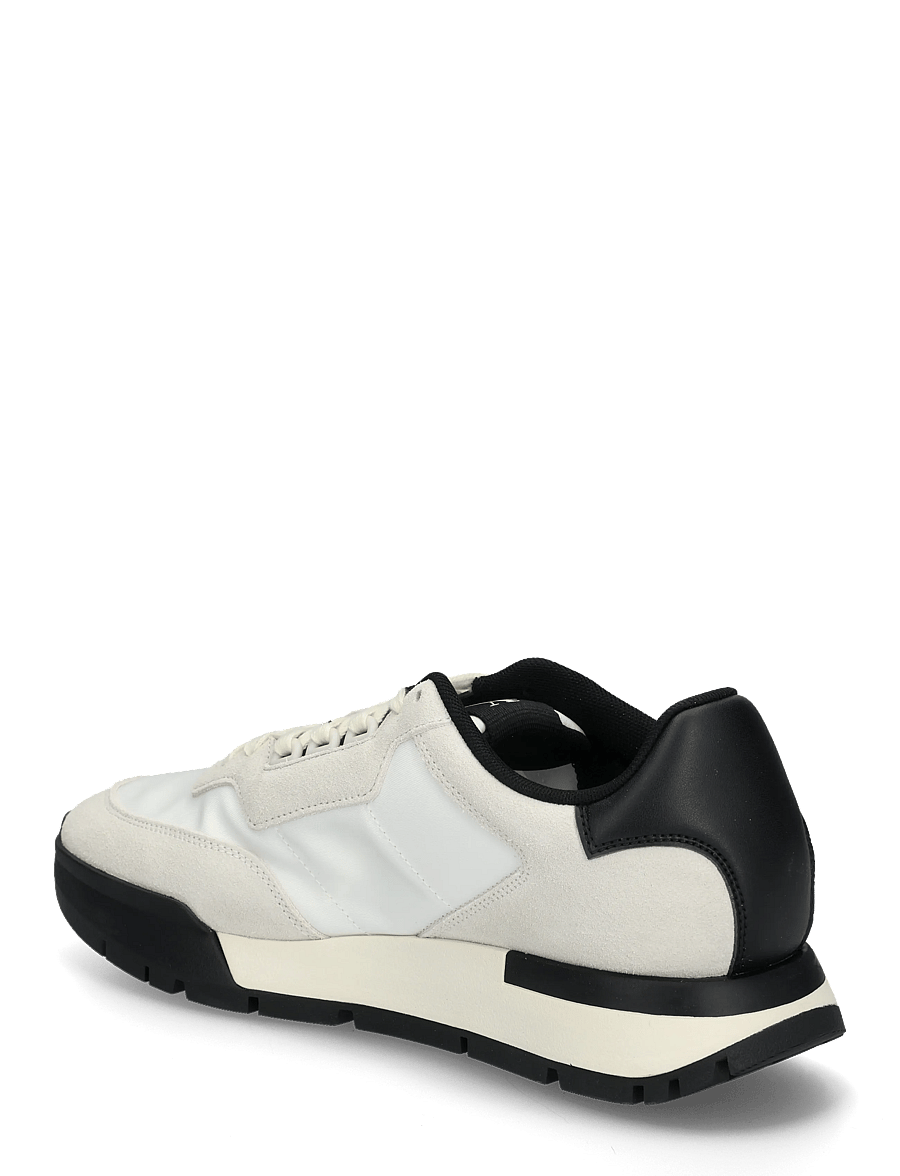Calvin Klein - TOOTHY RUNNER LACEUP SU-NY - sneaker - bright white marshmallow black - 1