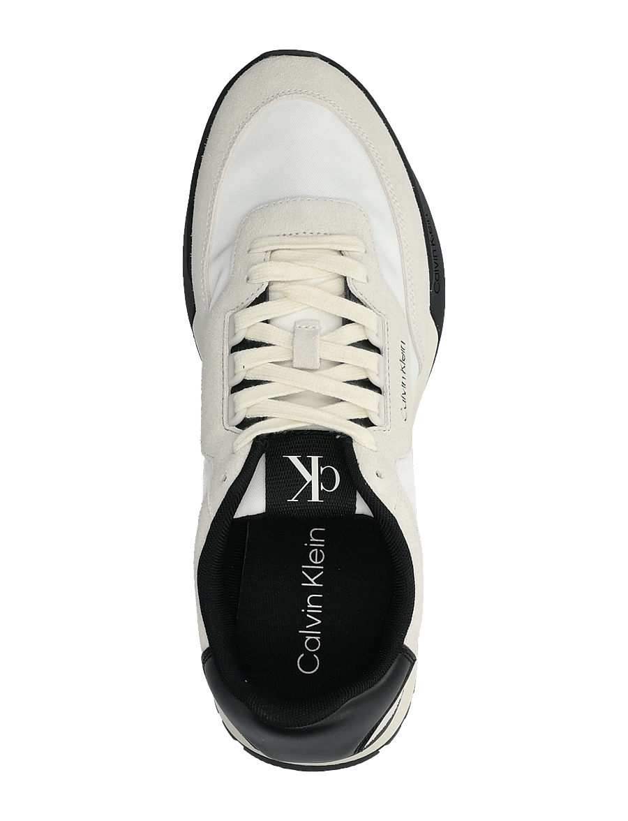 Calvin Klein - TOOTHY RUNNER LACEUP SU-NY - sneaker - bright white marshmallow black - 3