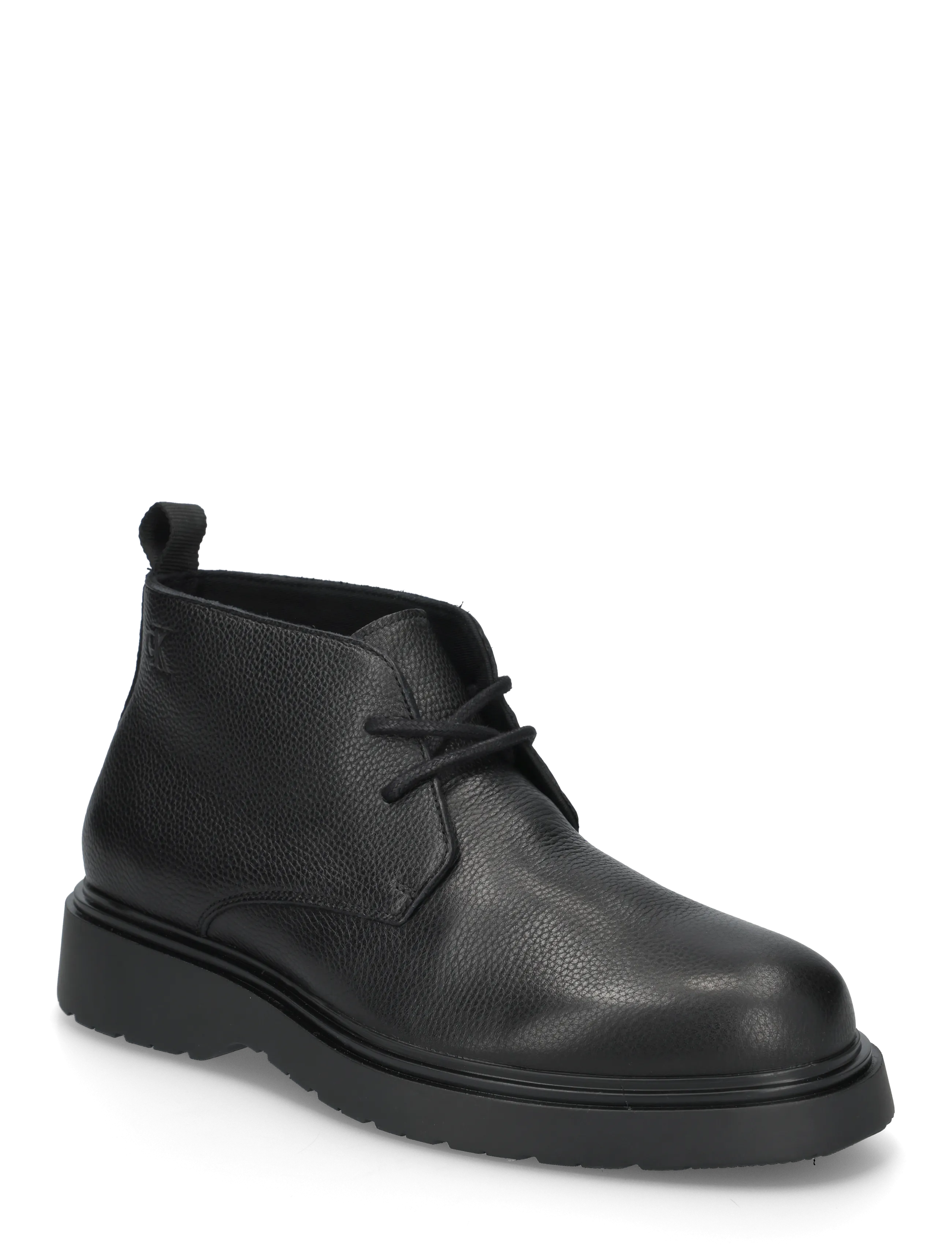 Calvin Klein COMBAT DESERT BOOT TU LTH - Schuhe - TRIPLE BLACK / black