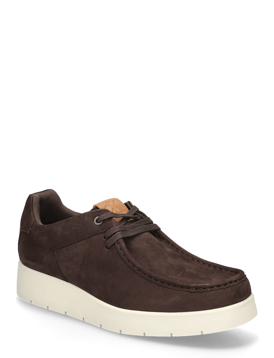 Calvin Klein - HYBRID CITY LUG CK APRON NU - chukka boots - rocky brown cashew dk ecru - 0