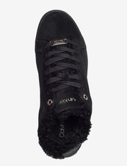 Calvin Klein - CUPSOLE LACE UP (UNISEX) SU WL - sportiska stila apavi ar pazeminātu potītes daļu - triple black - 3