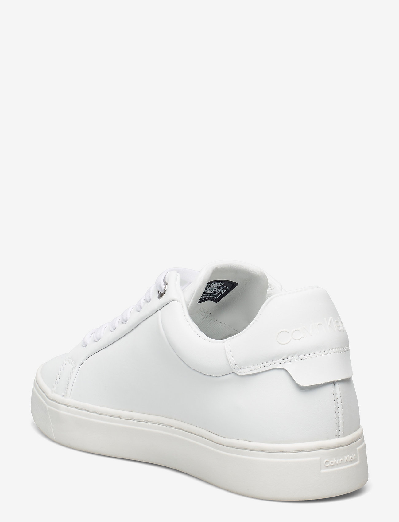Calvin Klein - CUPSOLE LACE UP LOGO - triple white - 2