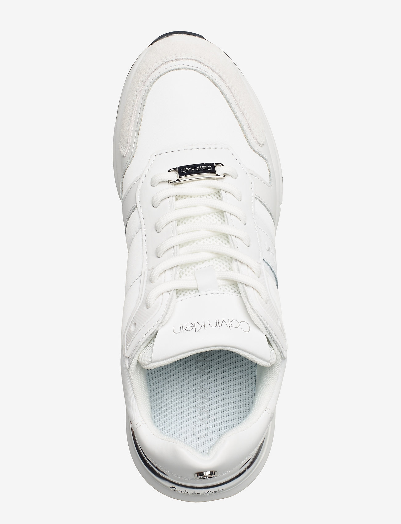 Calvin Klein - FLEXRUNNER MIXED MATERIALS - triple white - 3