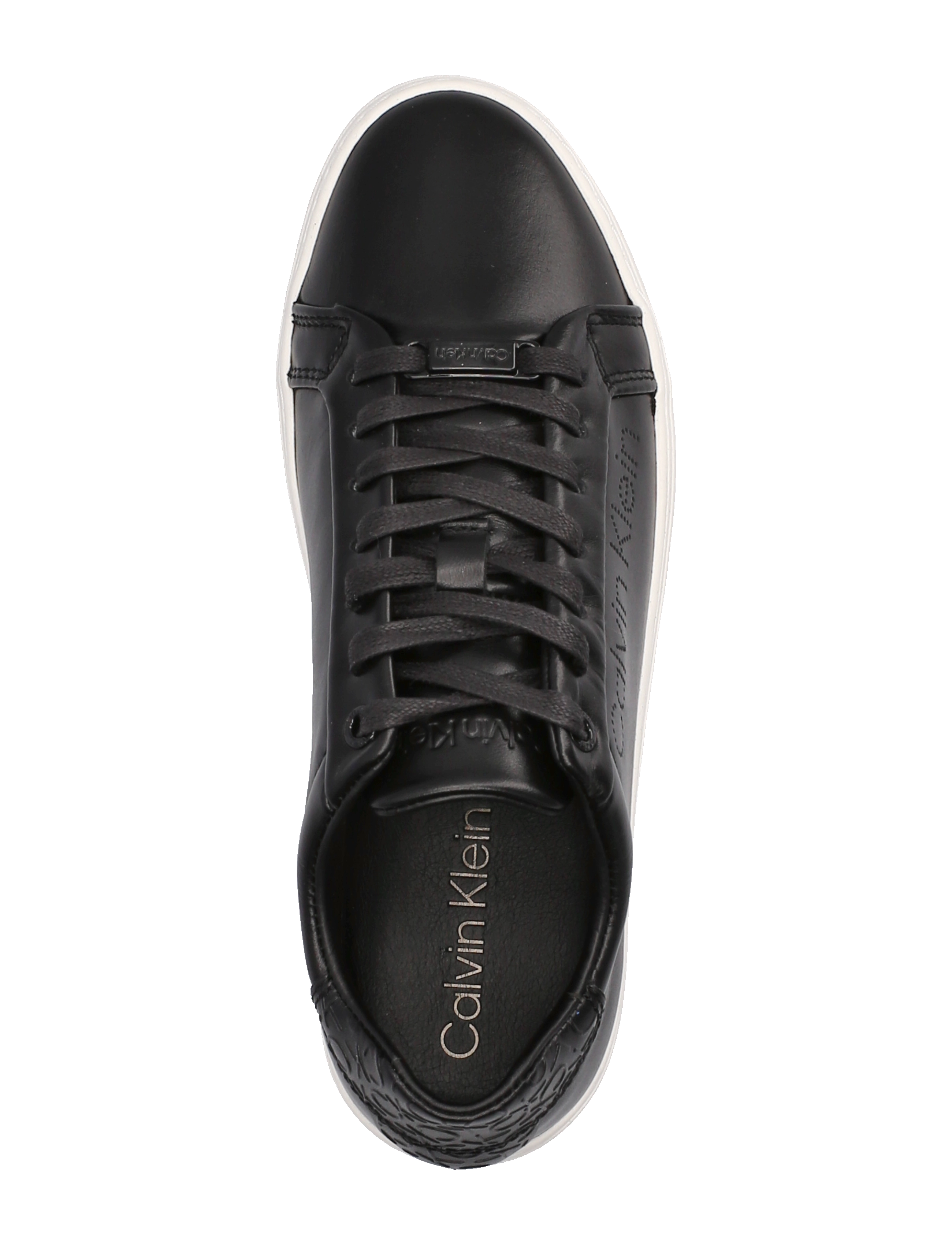 Calvin Klein - CUPSOLE LACE UP PERF - ck black - 3