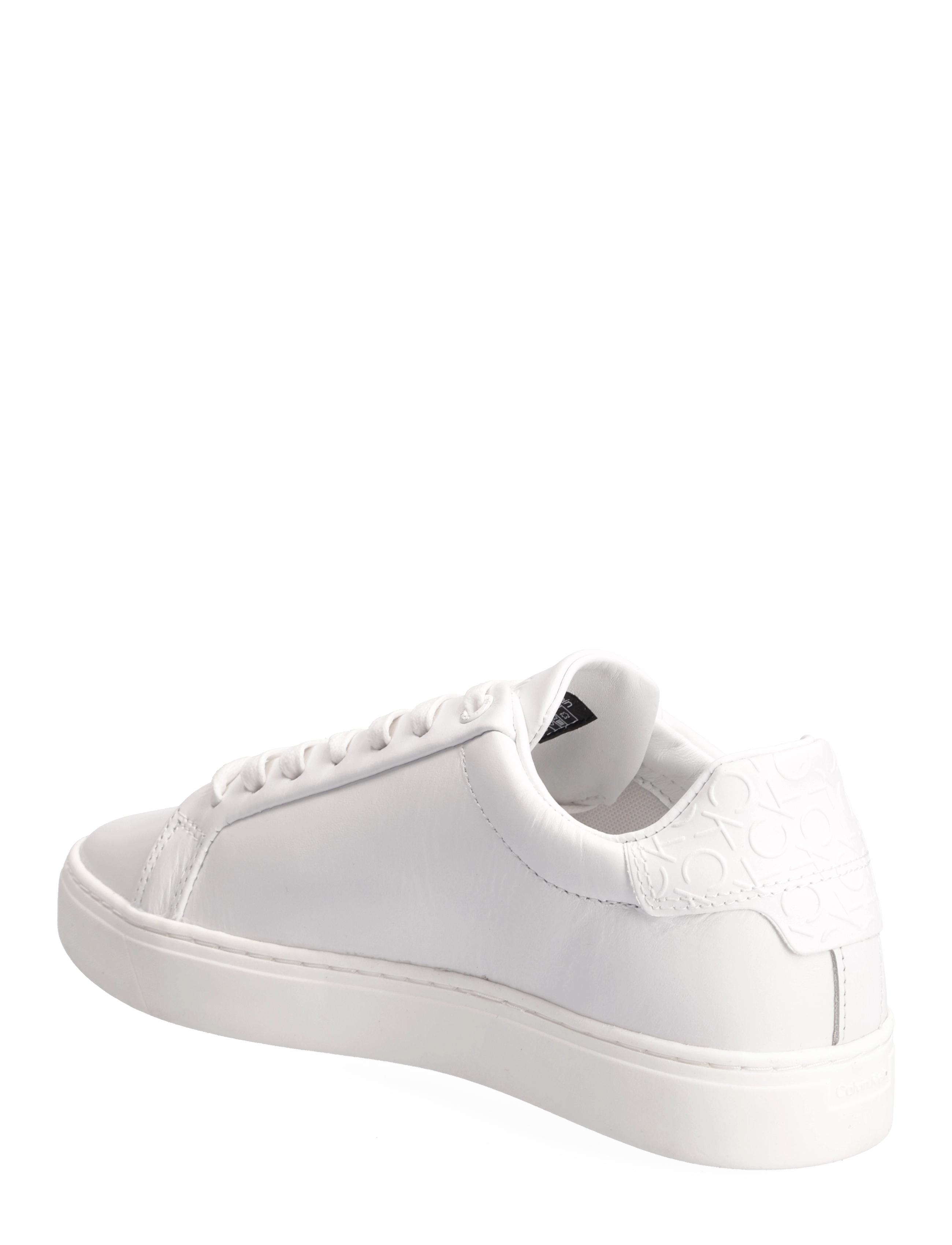 Calvin Klein - CUPSOLE LACE UP PERF - triple white - 2