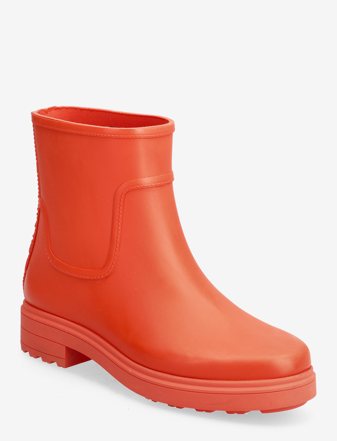 Calvin klein orange rubber 2025 boots