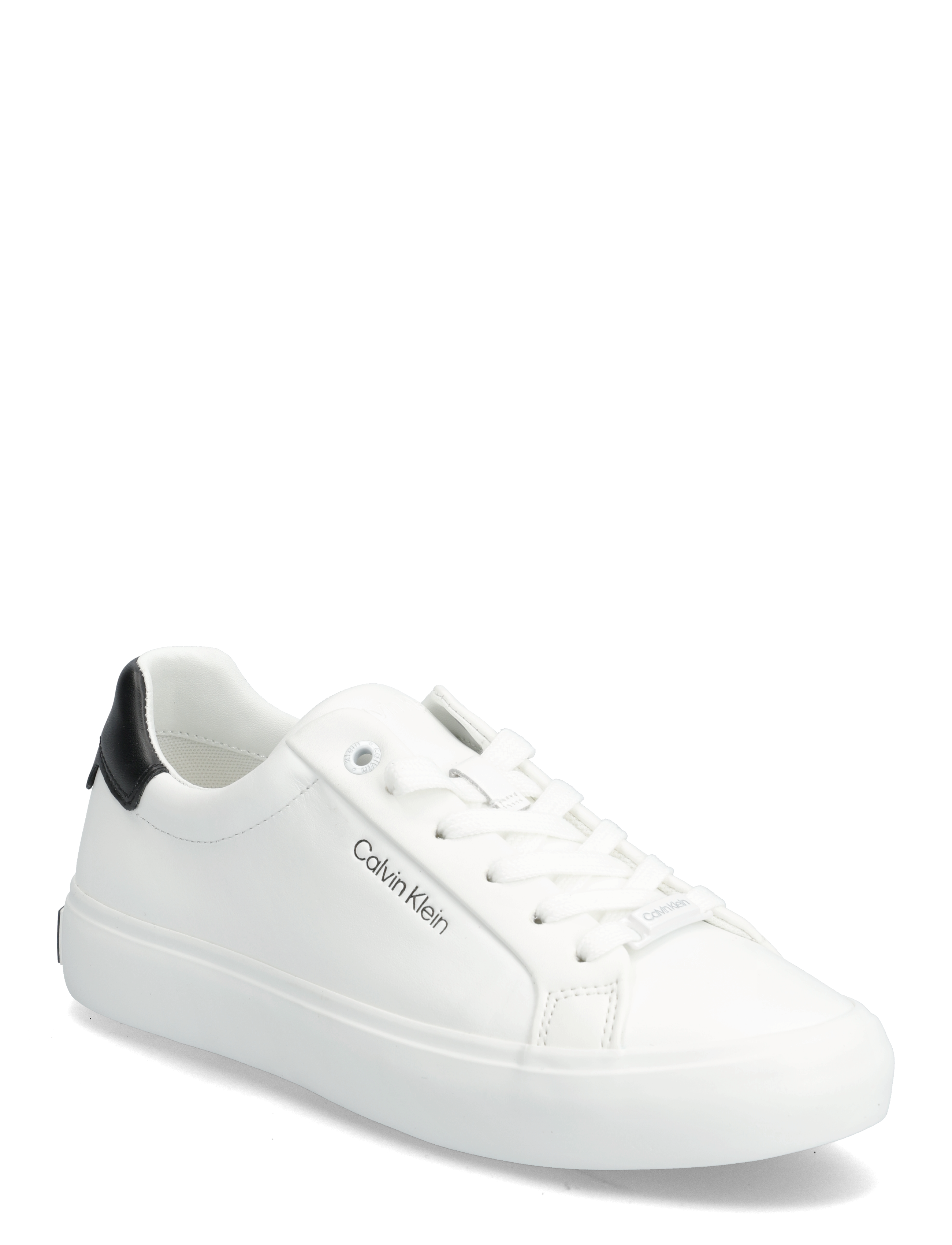 Calvin Klein Vulc Lace Up, 37, White, Sneakers > Sneakers Med Lav Top, Dame