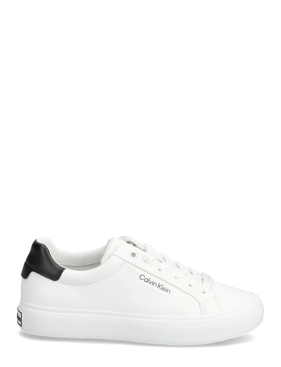 Calvin Klein - VULC LACE UP - confirmation - white black - 1