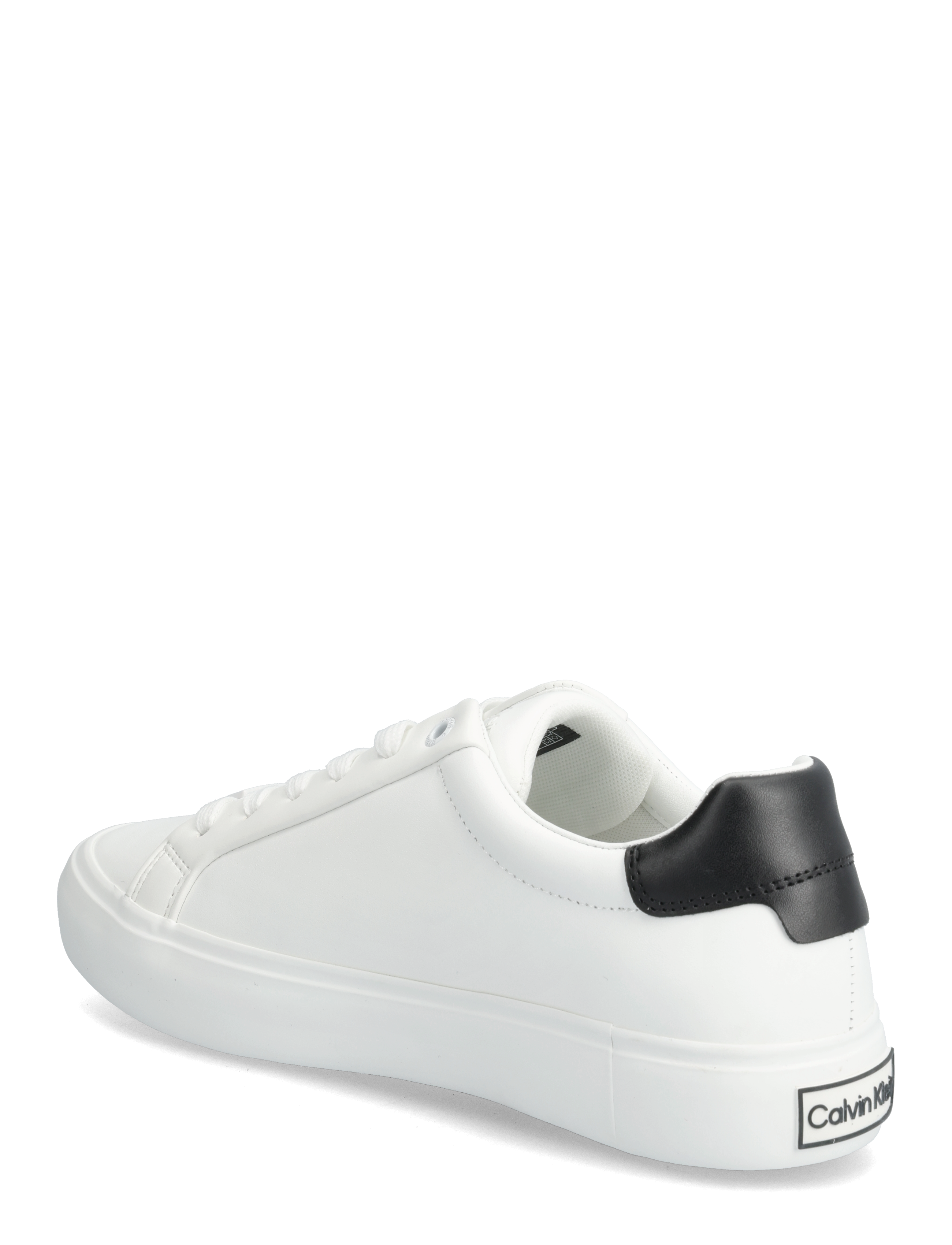 Calvin Klein - VULC LACE UP - ferming - white   black - 2