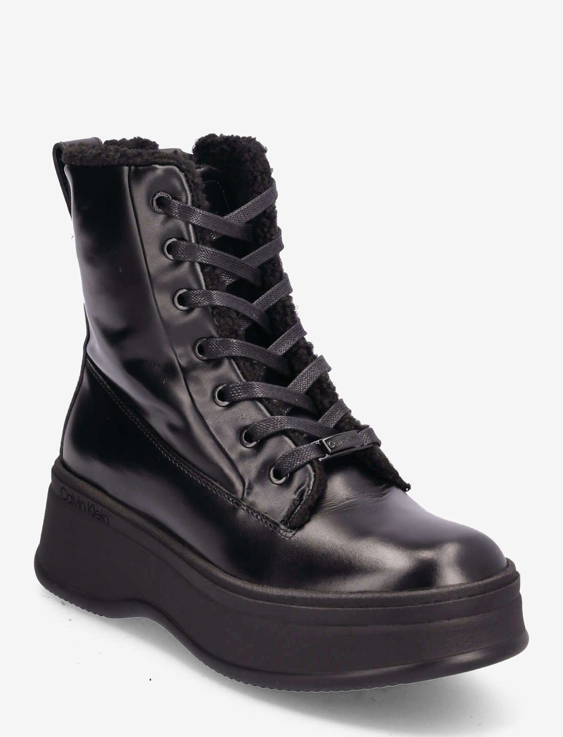 Calvin klein online platform boots
