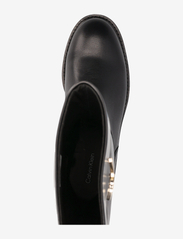 Calvin Klein - RUBBER SOLE KNEE BOOT  W/HW - knee high boots - ck black - 3