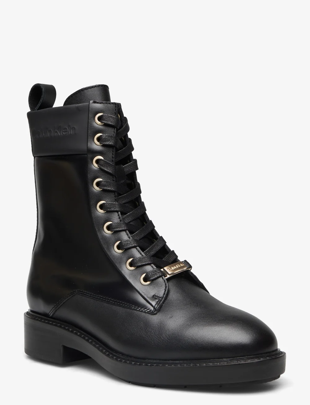 Calvin Klein Rubber Sole Combat Boot Lg Wl Ankle boots Boozt