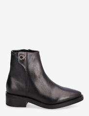 Calvin Klein - TAPERED BLOCK HEEL BOOT W/HW 30 - flat ankle boots - ck black - 1