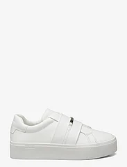 Calvin Klein - FLATFORM CUPSOLE SLIP ON W/HW - low top sneakers - white - 1
