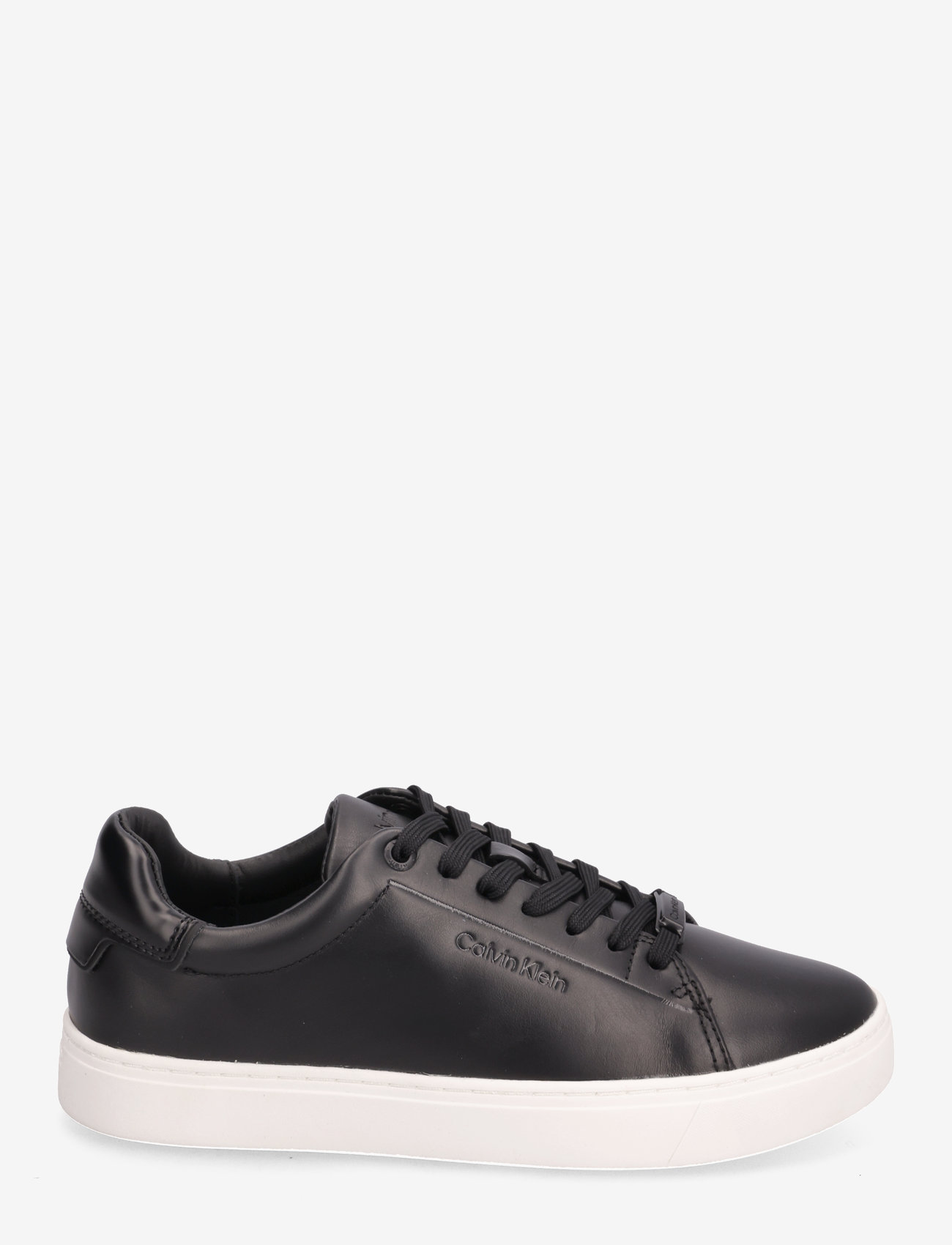 Calvin Klein - CLEAN CUPSOLE LACE UP - sportiska stila apavi ar pazeminātu potītes daļu - ck black - 1