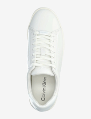 Calvin Klein - CLEAN CUPSOLE LACE UP - sportiska stila apavi ar pazeminātu potītes daļu - triple white - 3