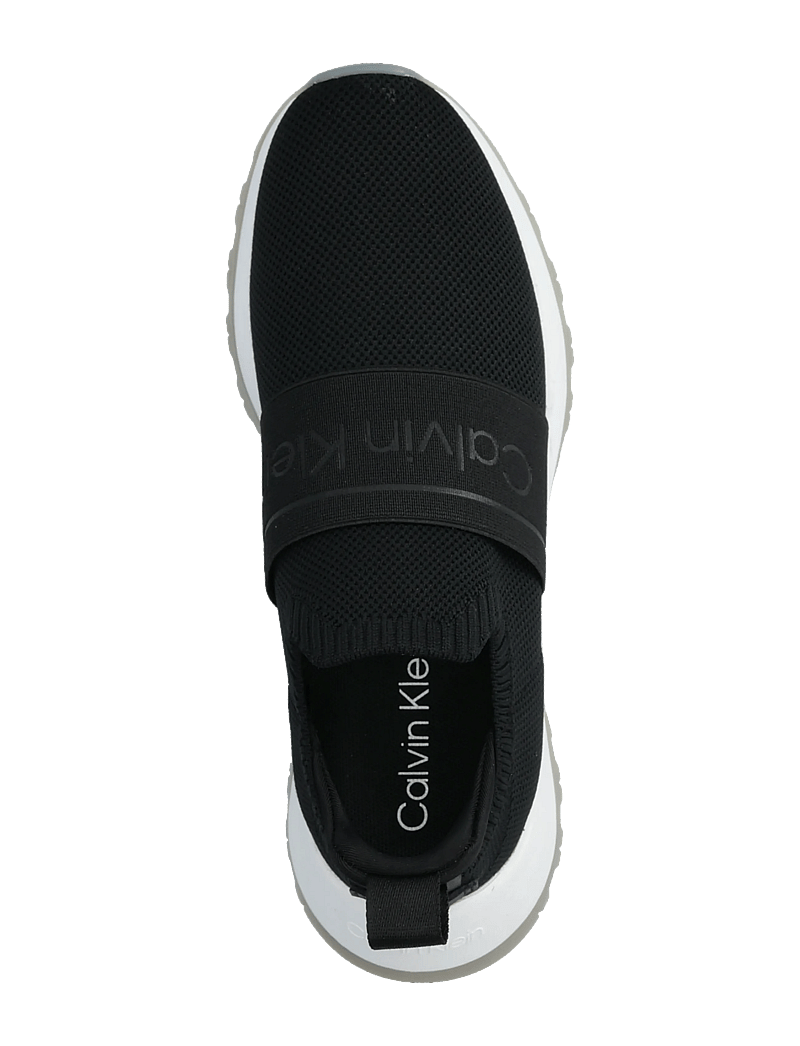 Calvin Klein - RUNNER SLIP ON MESH - laisvalaikio batai be raištelių - black - 3