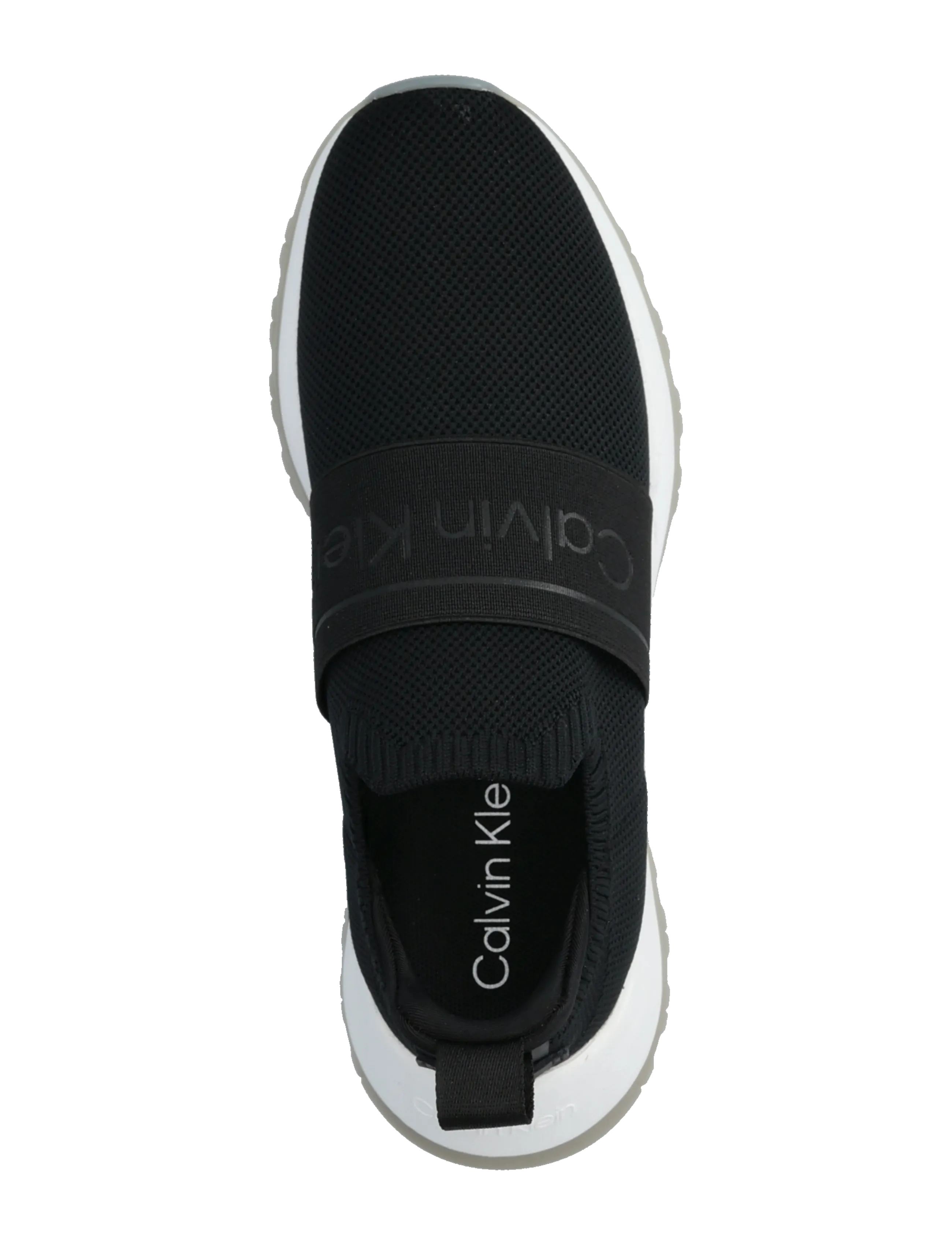 Calvin Klein - RUNNER SLIP ON MESH - slip-on sneakers - black - 3