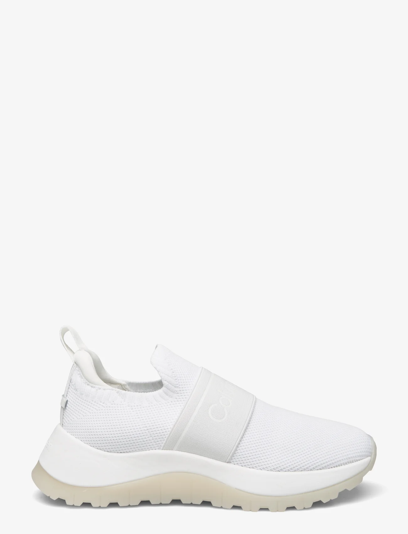 Calvin Klein - RUNNER SLIP ON HE MESH - slip-on sneakers - white - 1