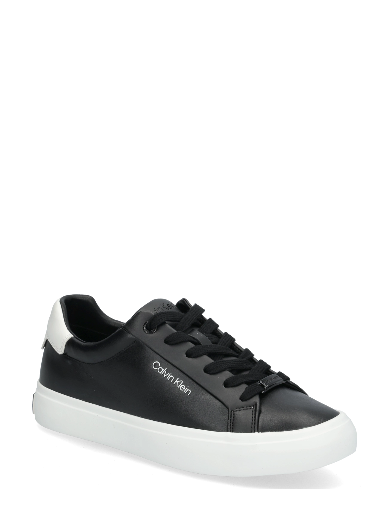 Calvin Klein VULCANIZED LACE UP LTH - Jalanõud - BLACK WHITE / black