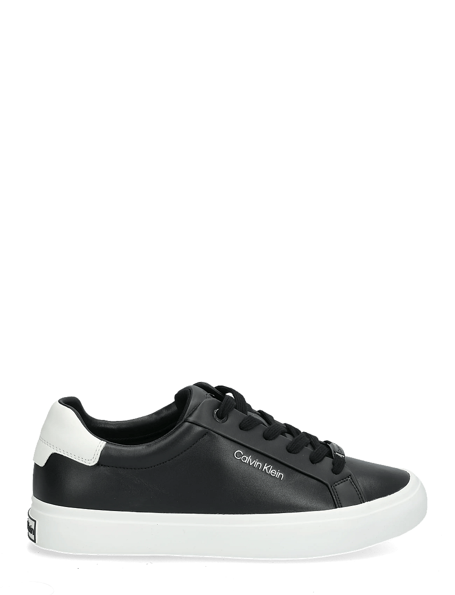Calvin Klein - VULCANIZED LACE UP LTH - konfirmationstøj - black white - 2