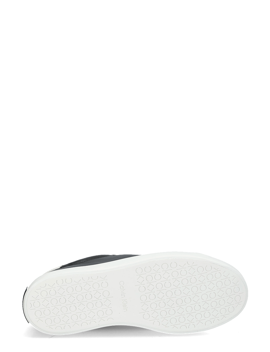 Calvin Klein - VULCANIZED LACE UP LTH - madala säärega tossud - black white - 4