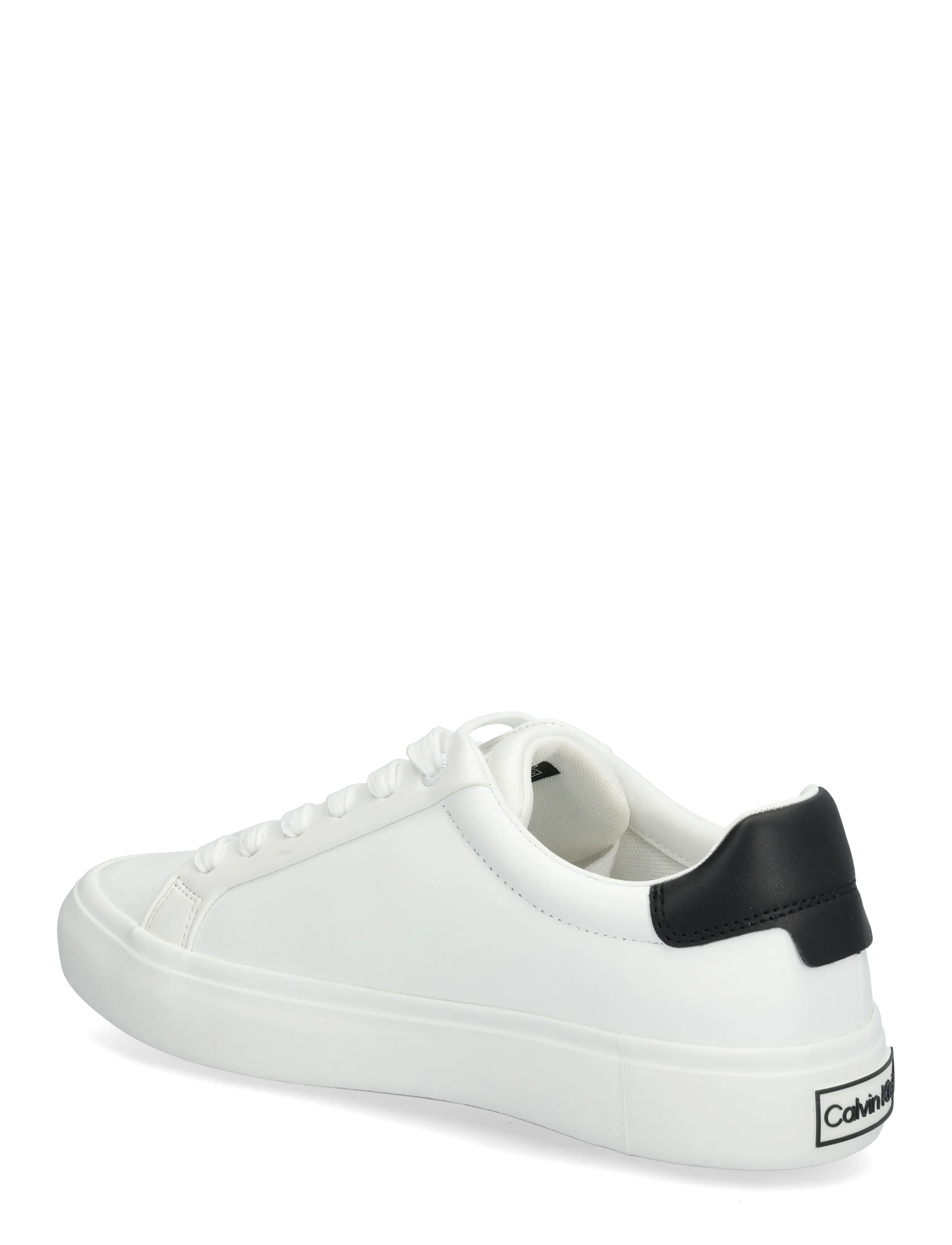 Calvin Klein - VULCANIZED LACE UP LTH - konfirmation - white black - 1