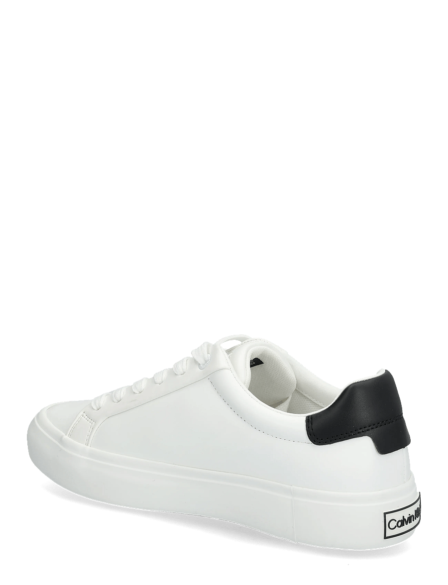 Calvin Klein - VULCANIZED LACE UP LTH - konfirmation - white black - 1