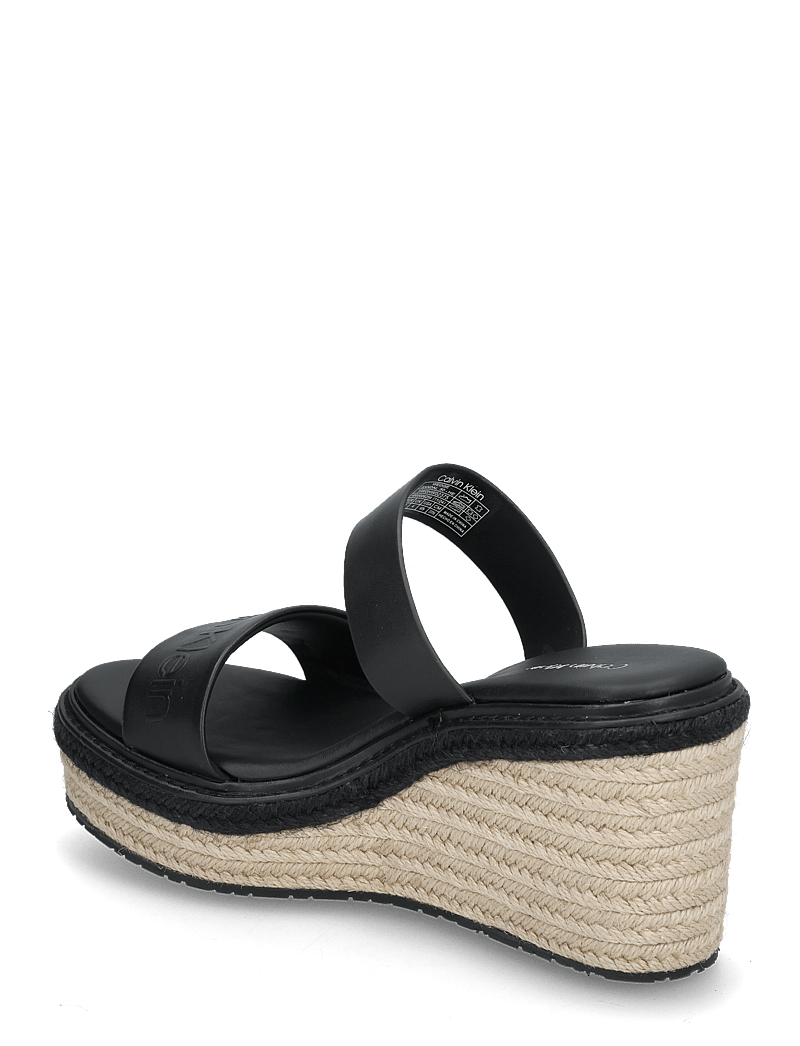 Calvin Klein - WEDGE SANDAL 50 - HE - platåsandaler - ck black - 2