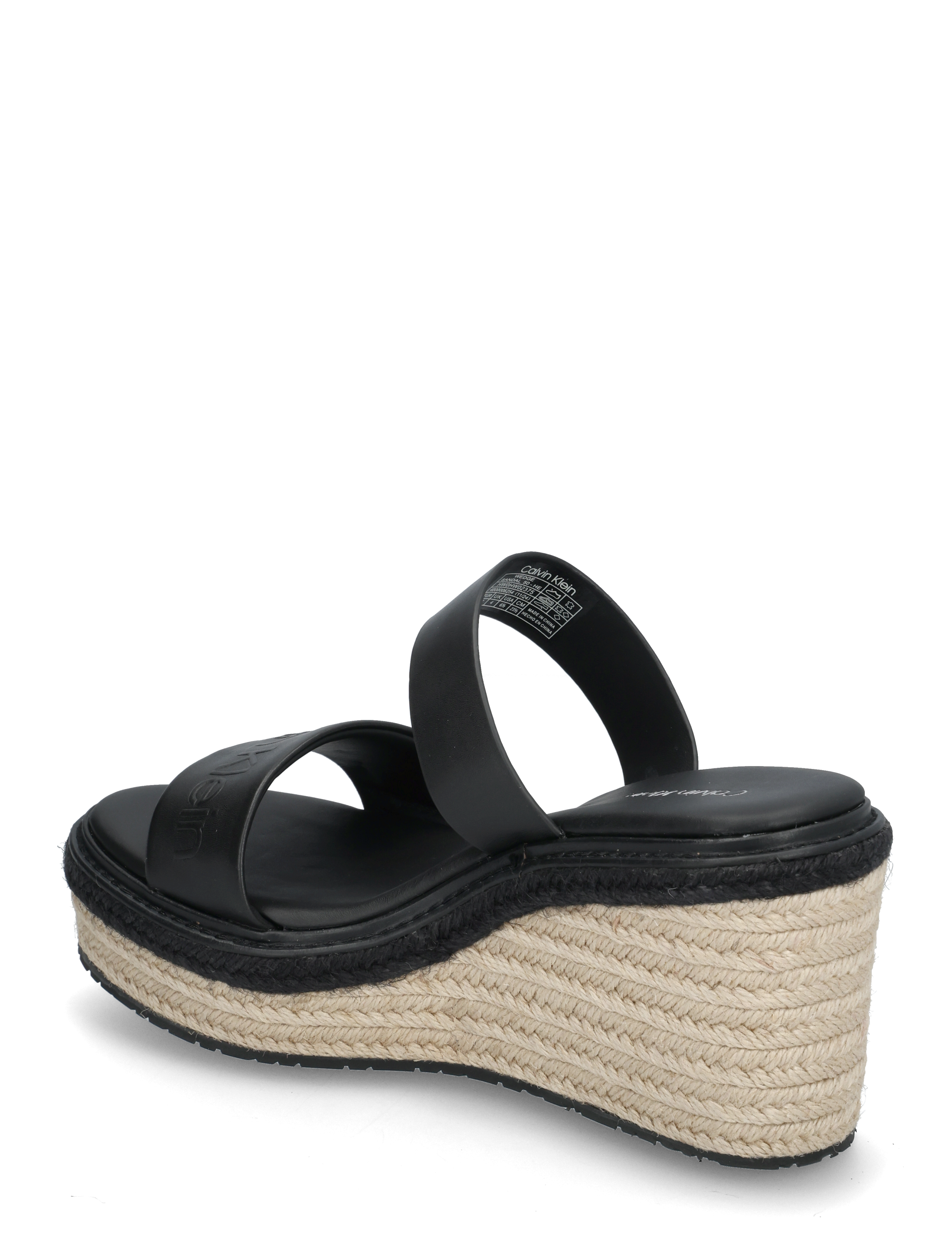 Calvin Klein - WEDGE SANDAL 50 - HE - plateau-sandalen - ck black - 2
