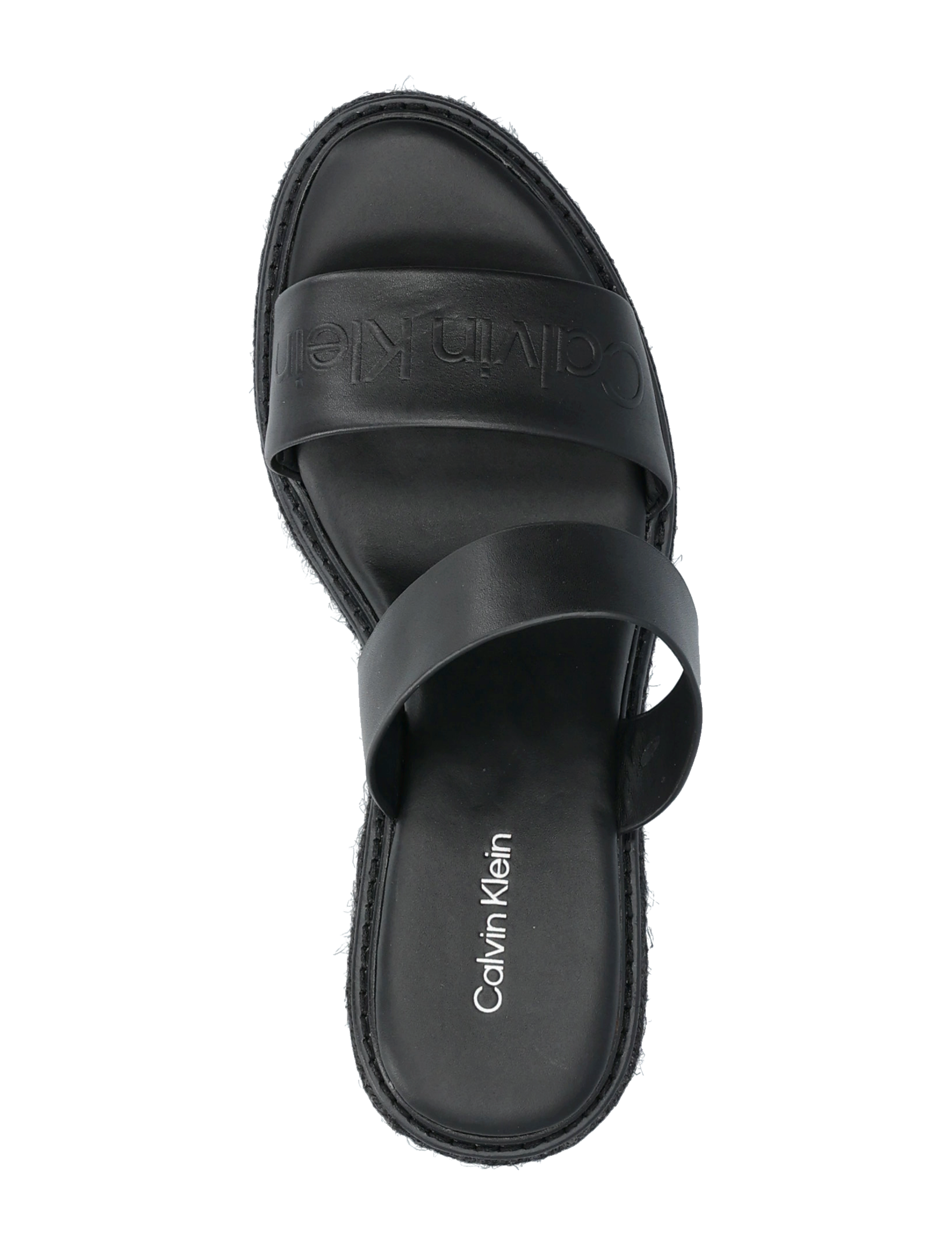 Calvin Klein - WEDGE SANDAL 50 - HE - plateau-sandalen - ck black - 3