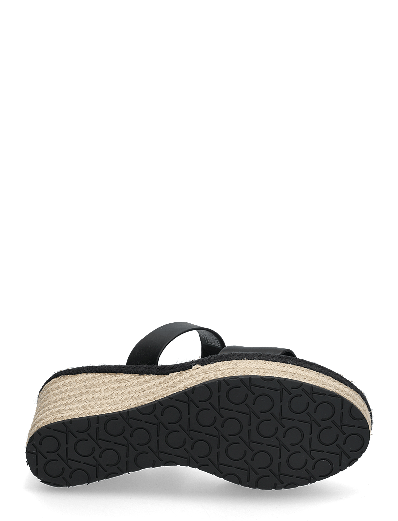 Calvin Klein - WEDGE SANDAL 50 - HE - platåsandaler - ck black - 4