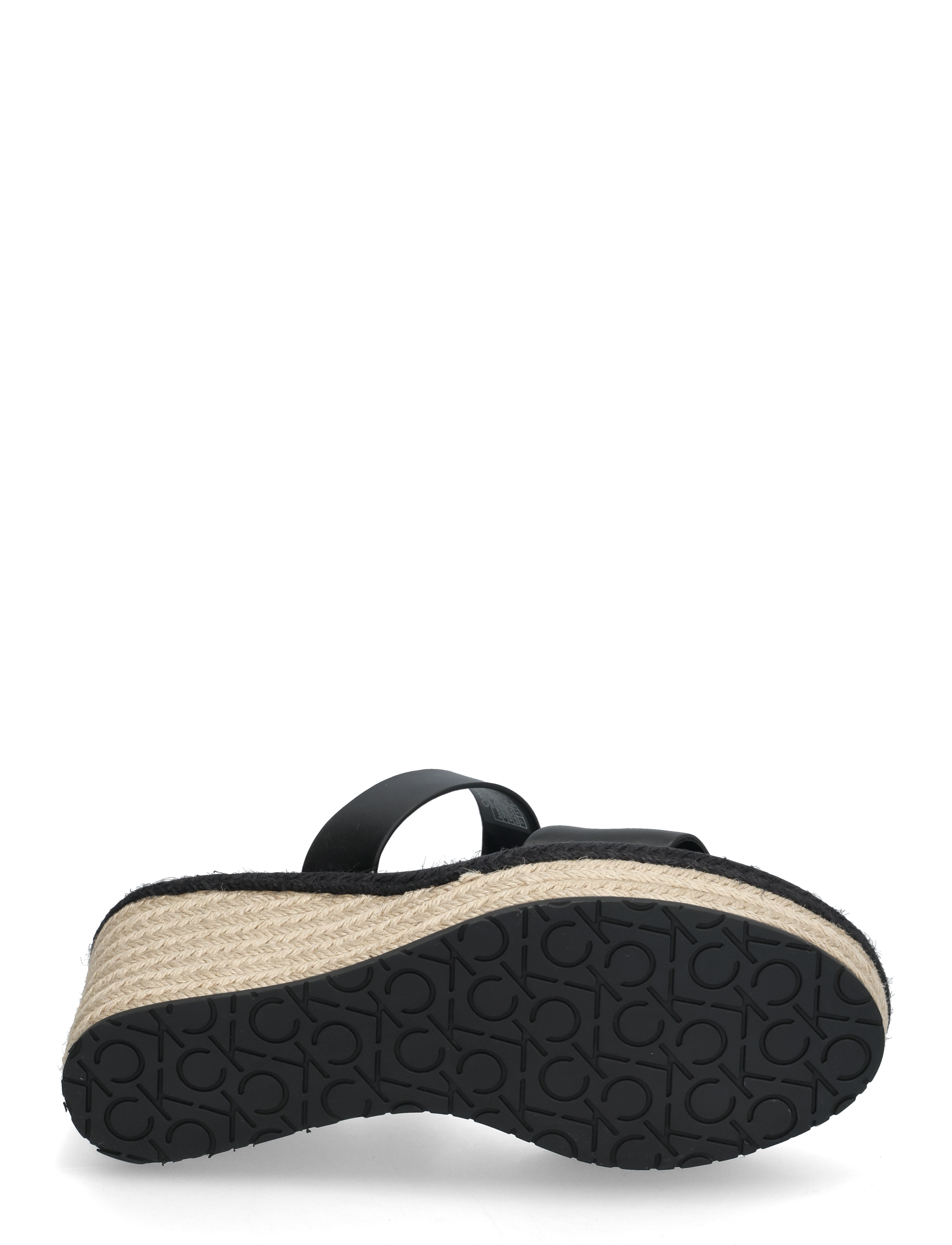 Calvin Klein - WEDGE SANDAL 50 - HE - plateau-sandalen - ck black - 4