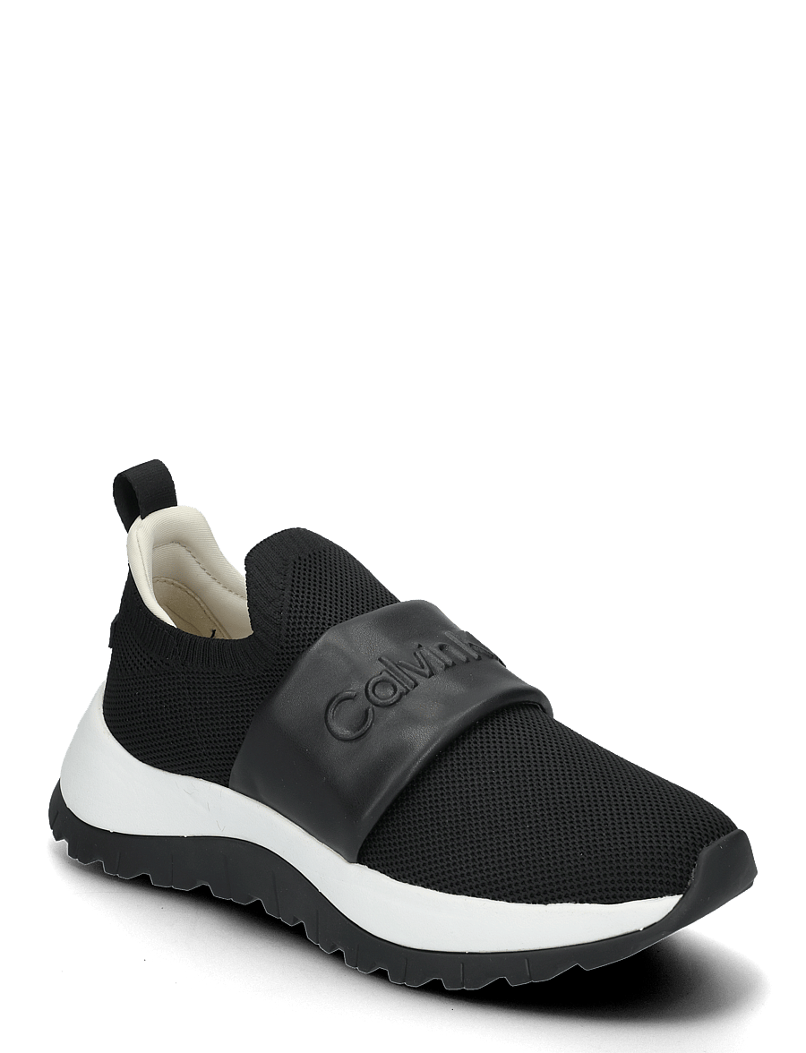Calvin Klein - RUNNER SLIP ON - HE NAPPA - ck black/turtle dove - 0