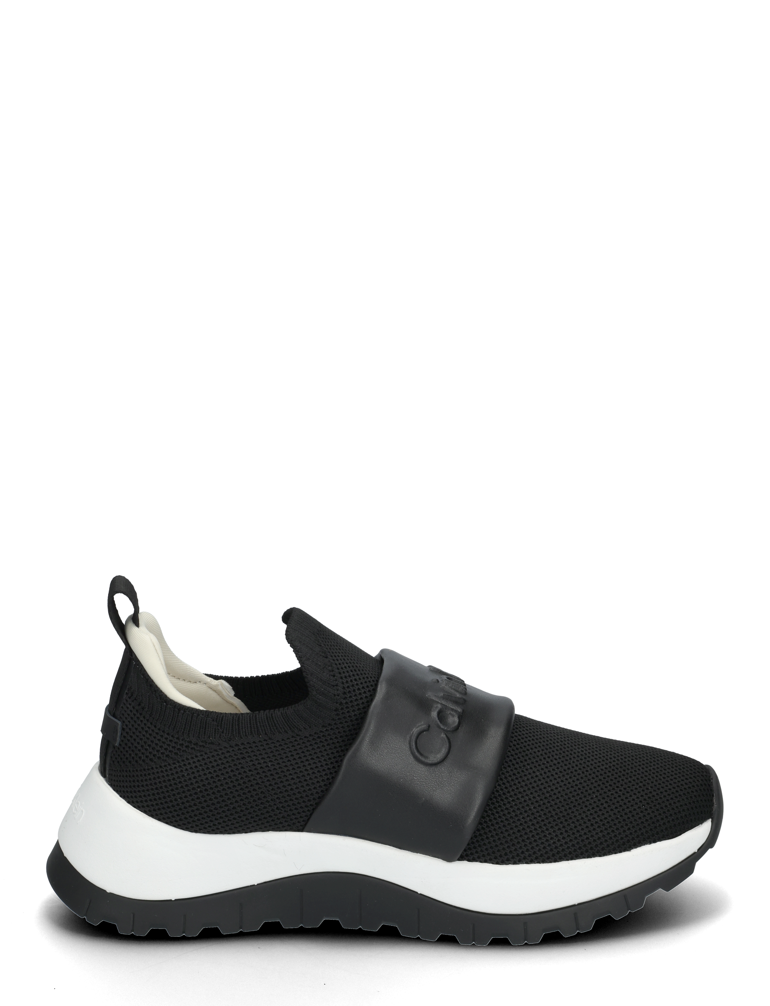 Calvin Klein - RUNNER SLIP ON - HE NAPPA - ck black/turtle dove - 1