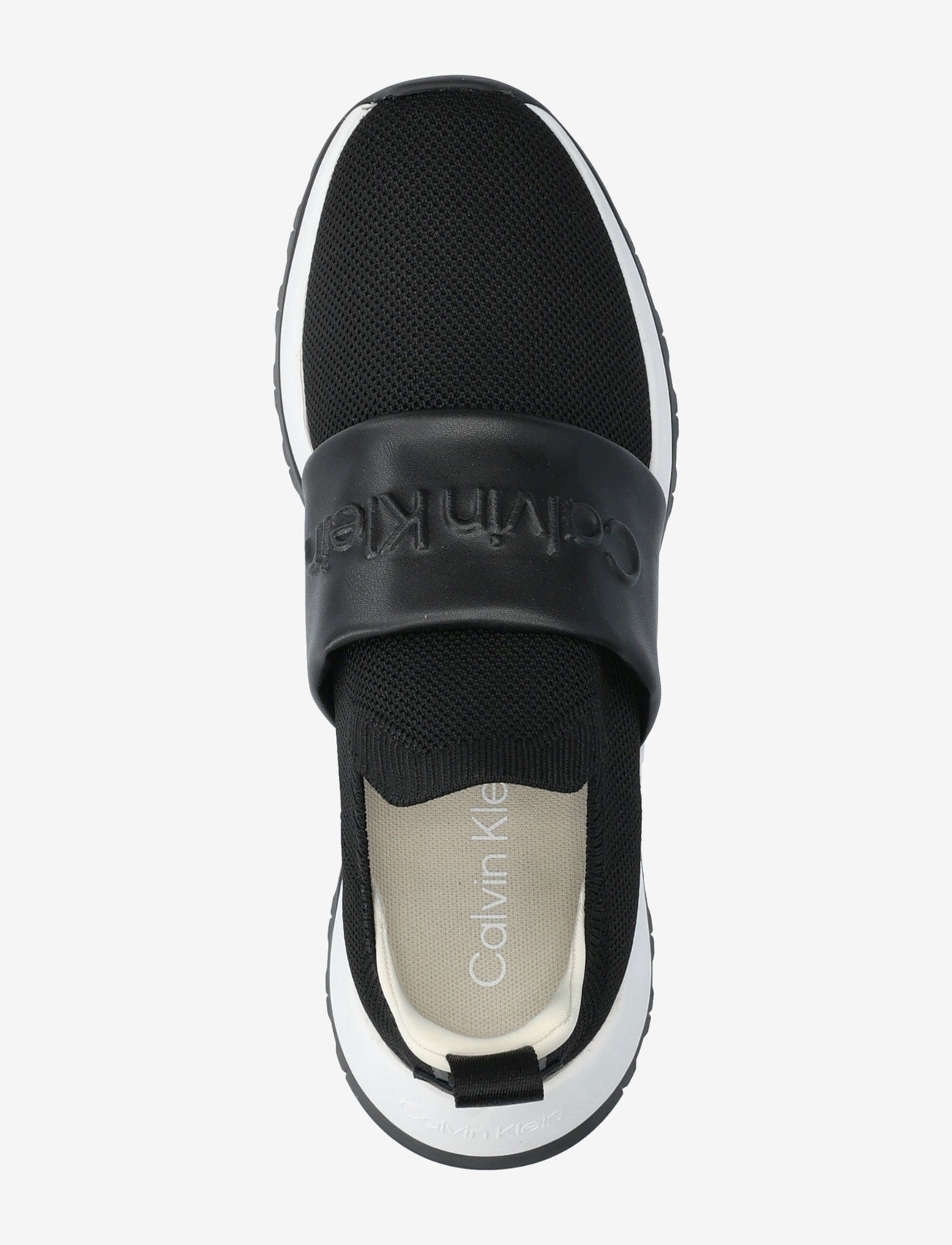 Calvin Klein - RUNNER SLIP ON - HE NAPPA - ck black/turtle dove - 3