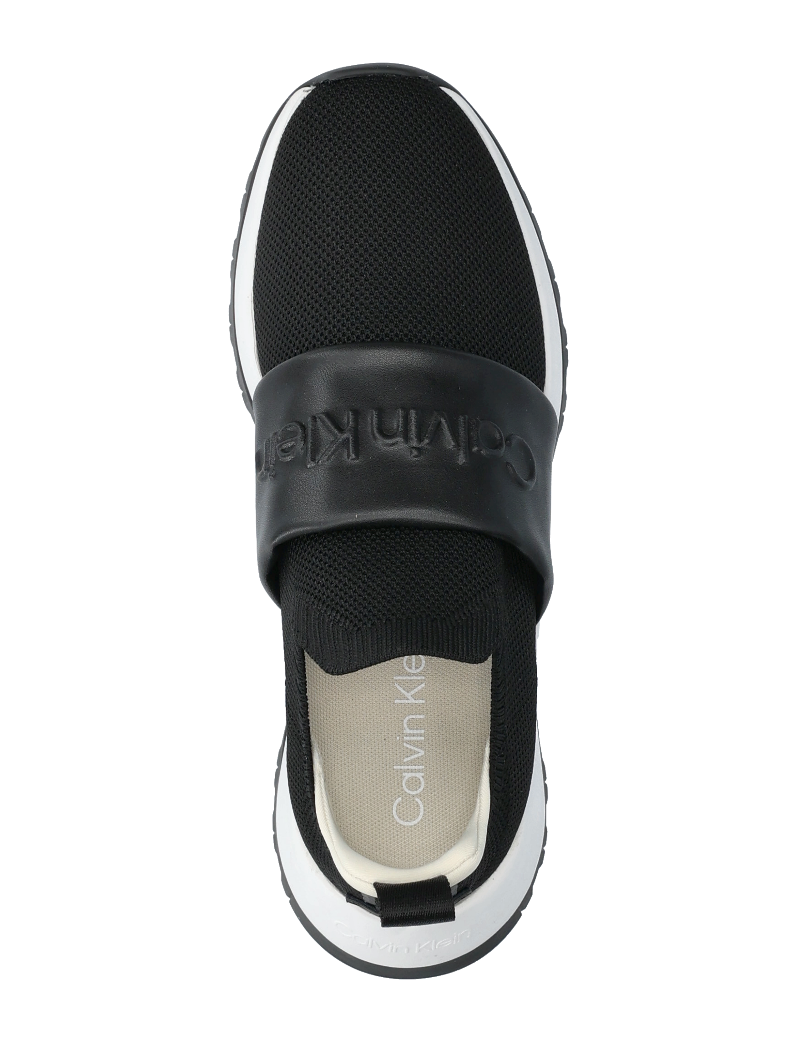 Calvin Klein - RUNNER SLIP ON - HE NAPPA - ck black/turtle dove - 3