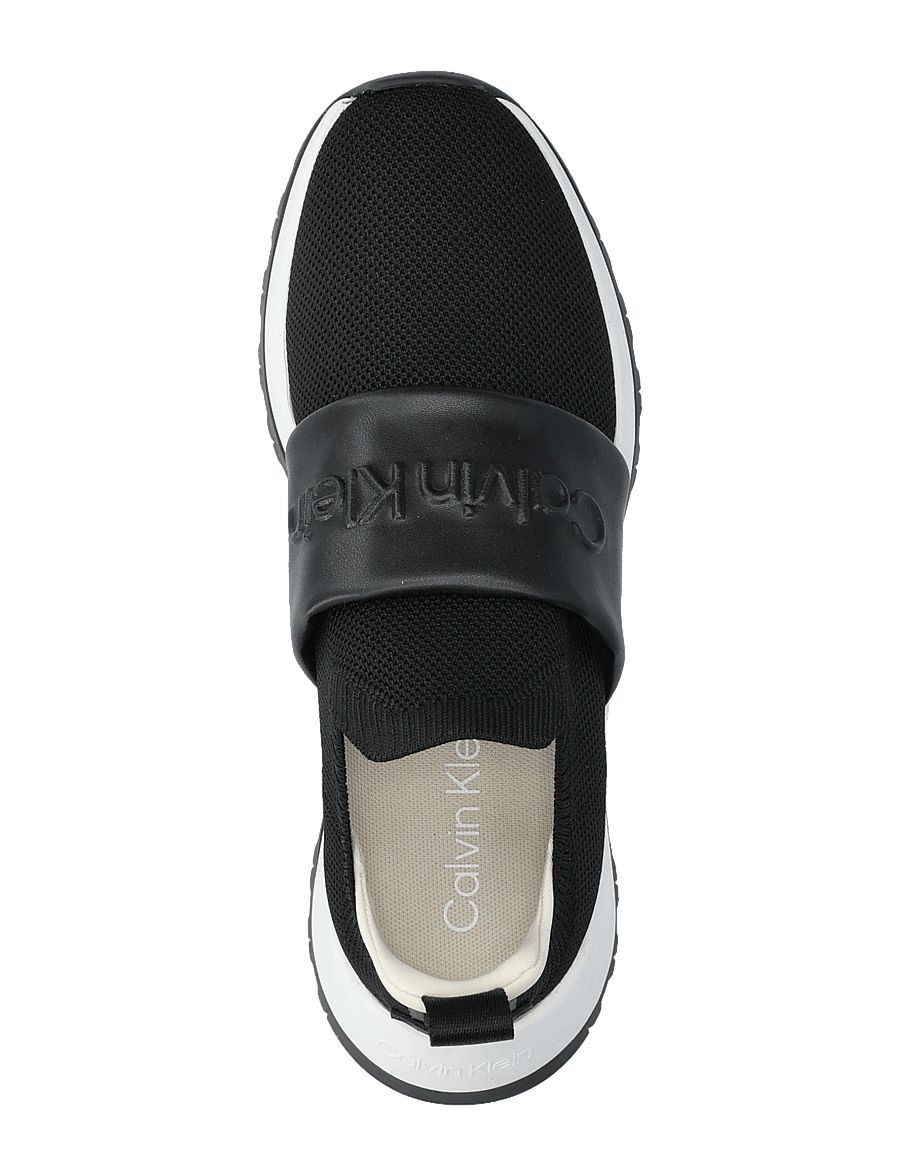 Calvin Klein - RUNNER SLIP ON - HE NAPPA - ck black/turtle dove - 3