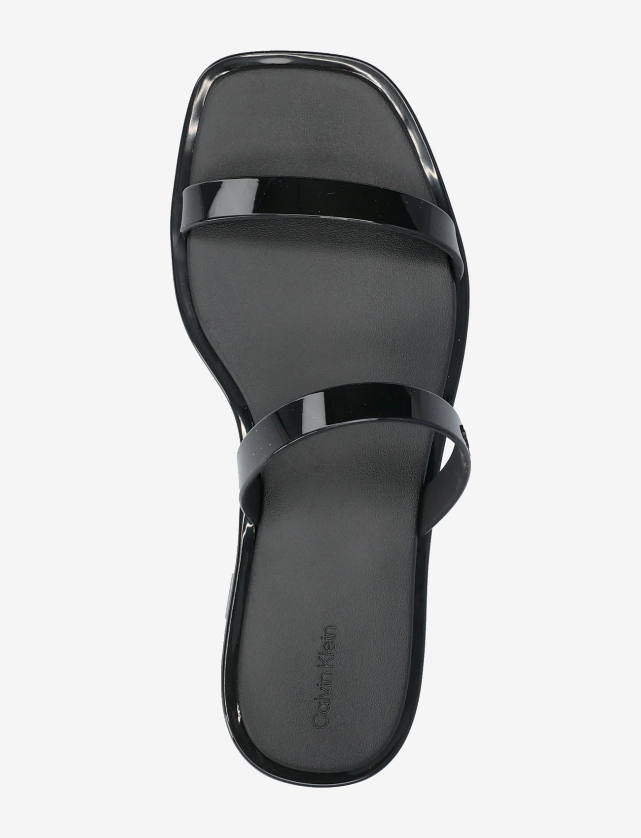 Calvin Klein Double Bar Slide Jelly (LVIHW0HW02417) Flat