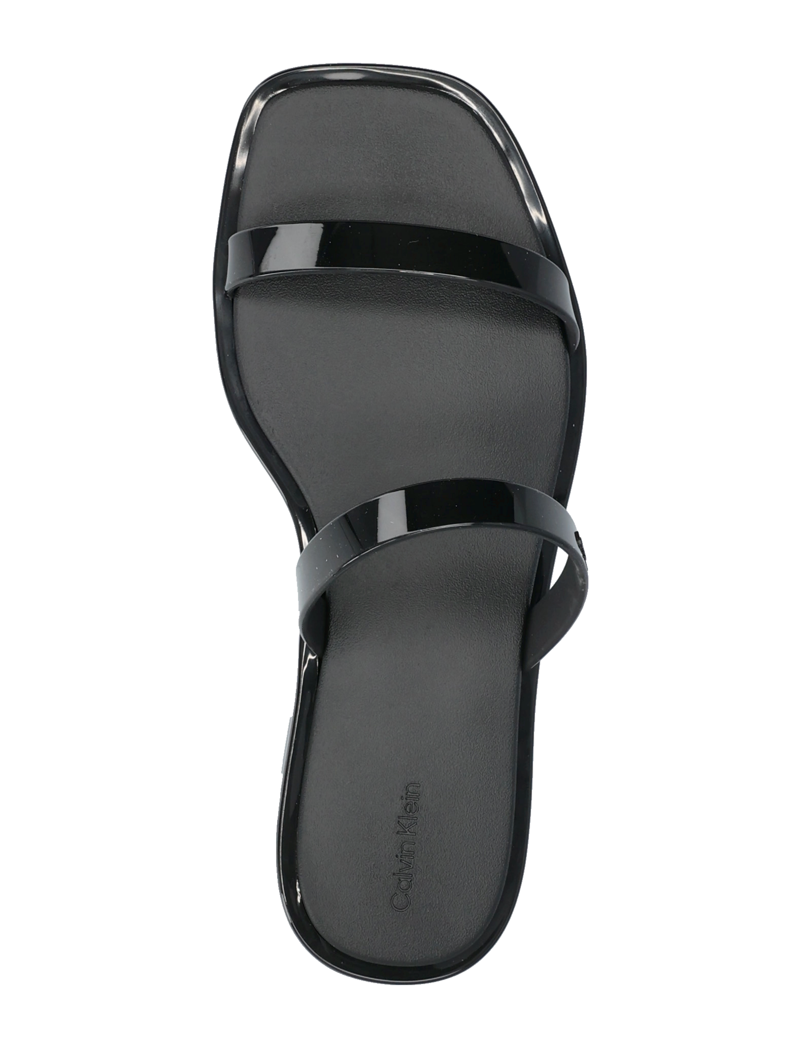 Calvin Klein - DOUBLE BAR SLIDE - JELLY - ck black - 3