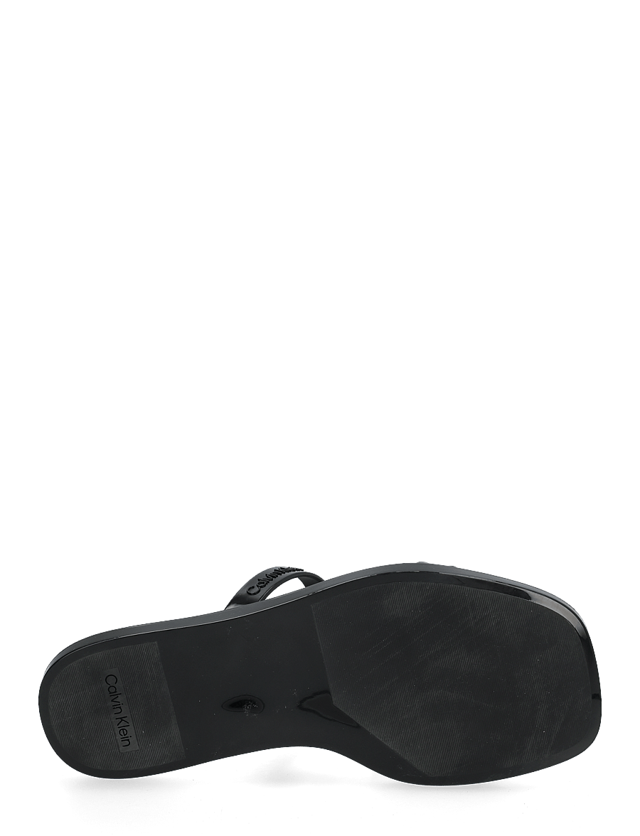 Calvin Klein - DOUBLE BAR SLIDE - JELLY - ck black - 4