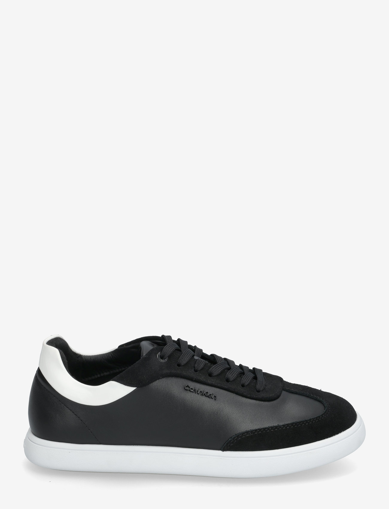 Calvin Klein - CUPSOLE LACE UP - LTH SUE MIX - konfirmationstøj - ck black/bright white - 1