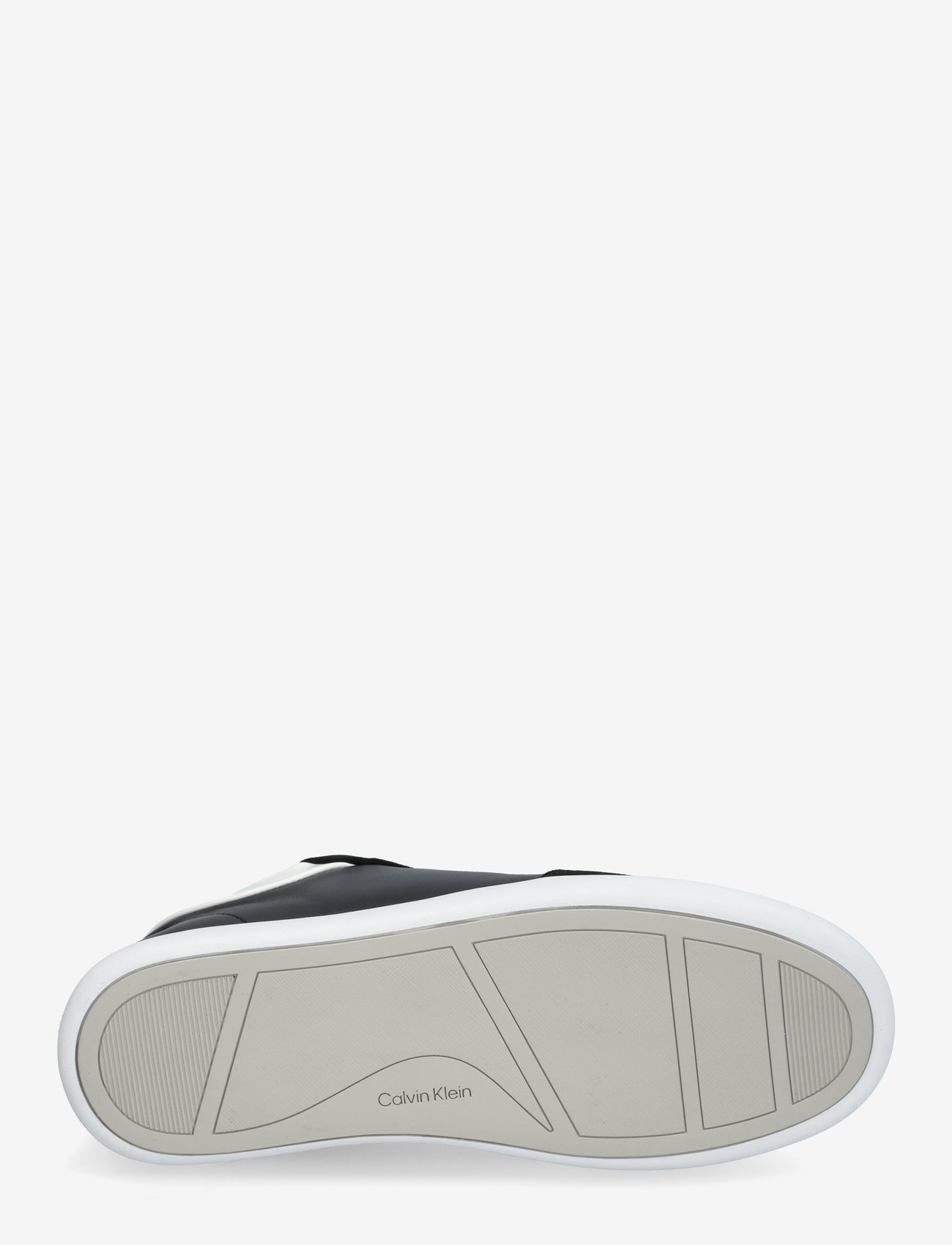 Calvin Klein - CUPSOLE LACE UP - LTH SUE MIX - konfirmationstøj - ck black/bright white - 4