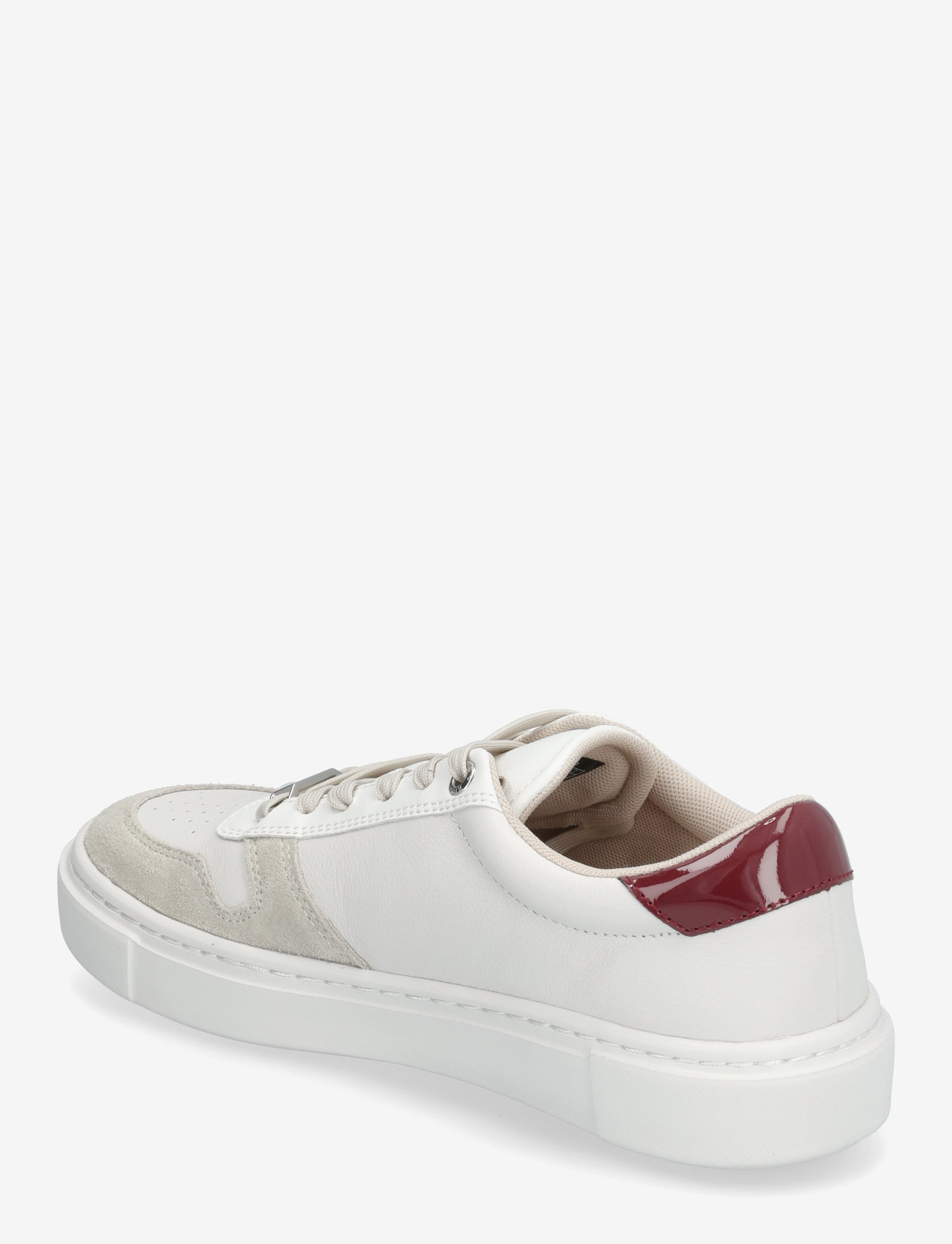 Calvin Klein - CUPSOLE LACE UP - MIX M - konfirmatsioon - bright white/burnt russet - 2